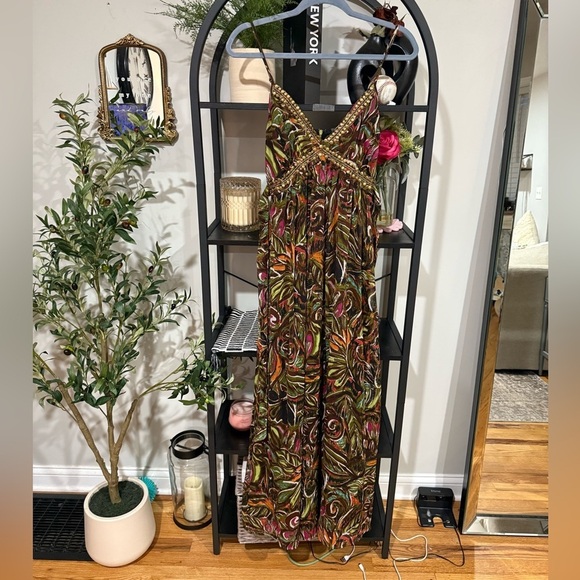 Chelsea & Theodore Dresses & Skirts - Chelsea & Theodore beachy Bohemian, Multicolor Maxi Dress size 6